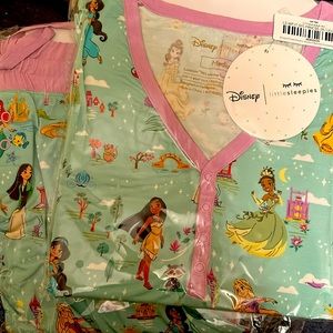 Little sleepies Disney princess dreams women’s pajama set
